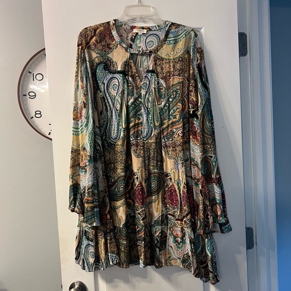 Umgee hippie boho oversized dress size M